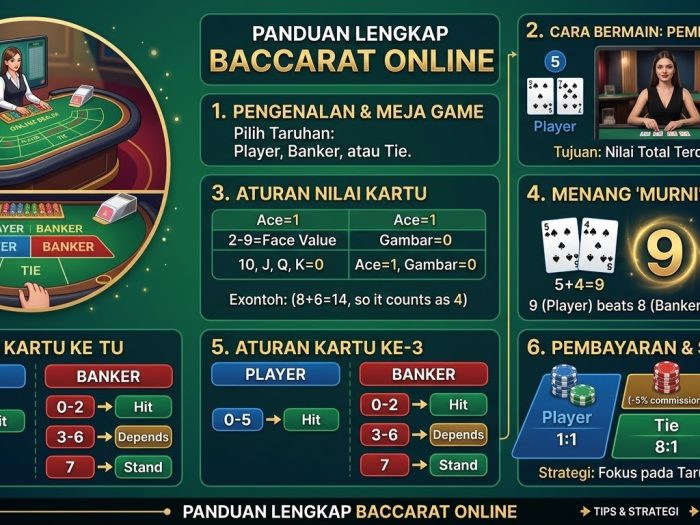 panduan lengkap baccarat online